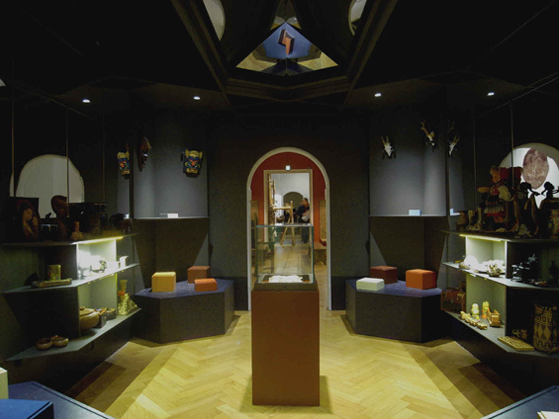 Kunstkamret hvor børn kan alve deres egen udstilling Renæssancen Børnenes Museum, Nationalmuseet. 2010